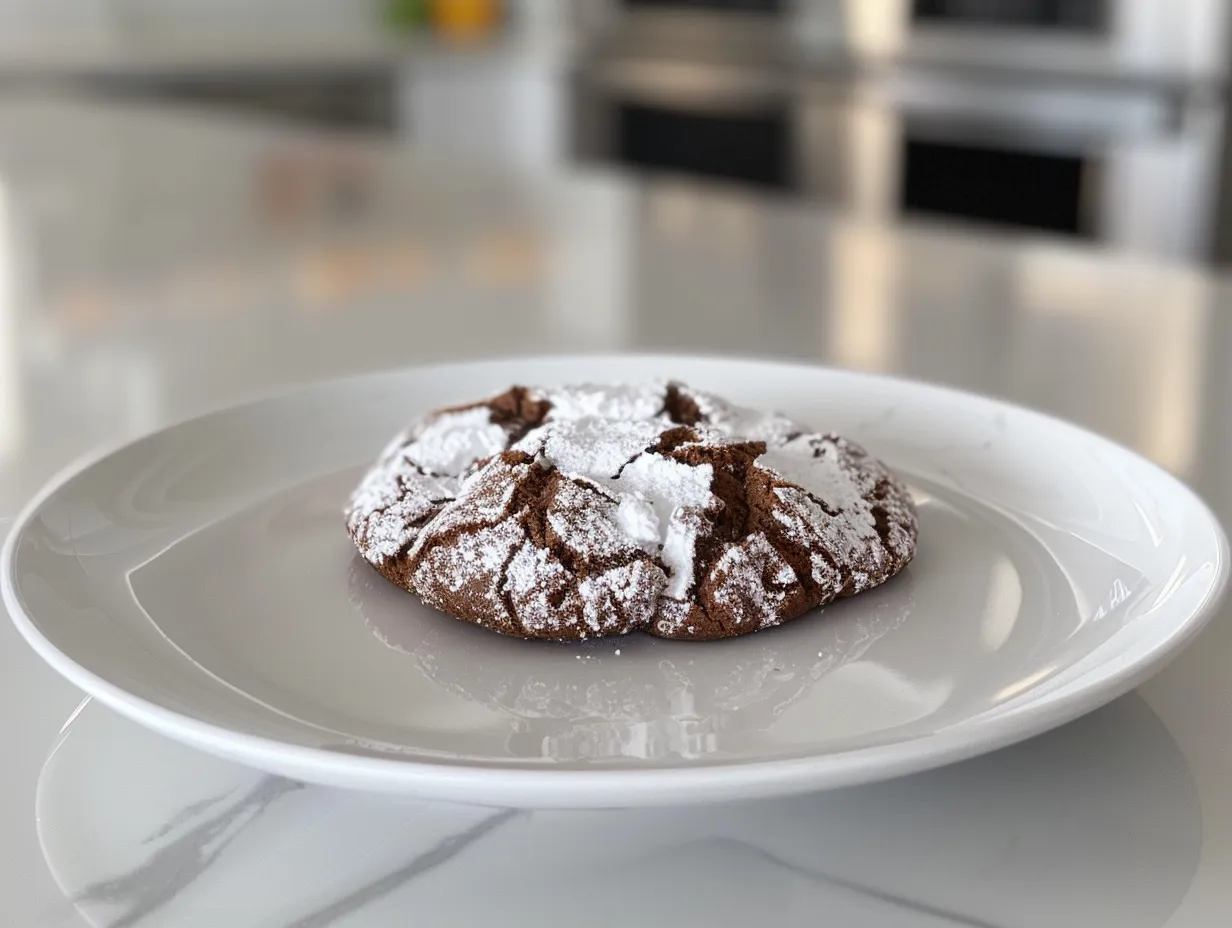 Festive Halloween Crinkle Cookies