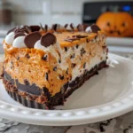 Sinisterly Sweet: A No Bake Halloween Cheesecake Ready to Delight