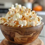 Autumn Aesthetic Pumpkin Spice Popcorn