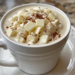 Cozy Mug of Homemade White Hot Chocolate