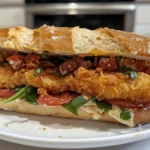 Crispy Chicken Caesar Sandwich Perfection