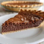 Decadent Dark Chocolate Chess Pie