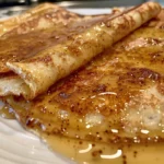 Delicious Cinnamon Roll Protein Crepes