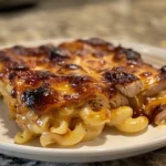 Delicious Honey BBQ Chicken Mac and Cheese
