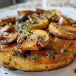 Delicious Mushroom Stuffed Potato Cakes