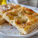 Freshly Baked Overnight No Knead Focaccia