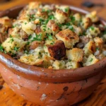 Heartwarming Turkey Crockpot Stuffing