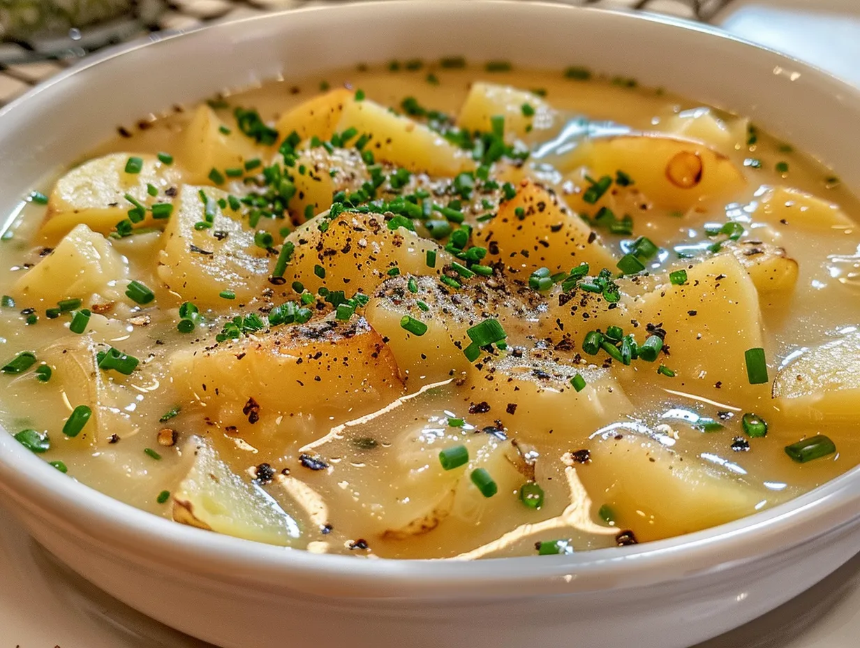 Homemade German Potato Soup