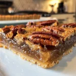 Homemade Salted Maple Pecan Pie Bars
