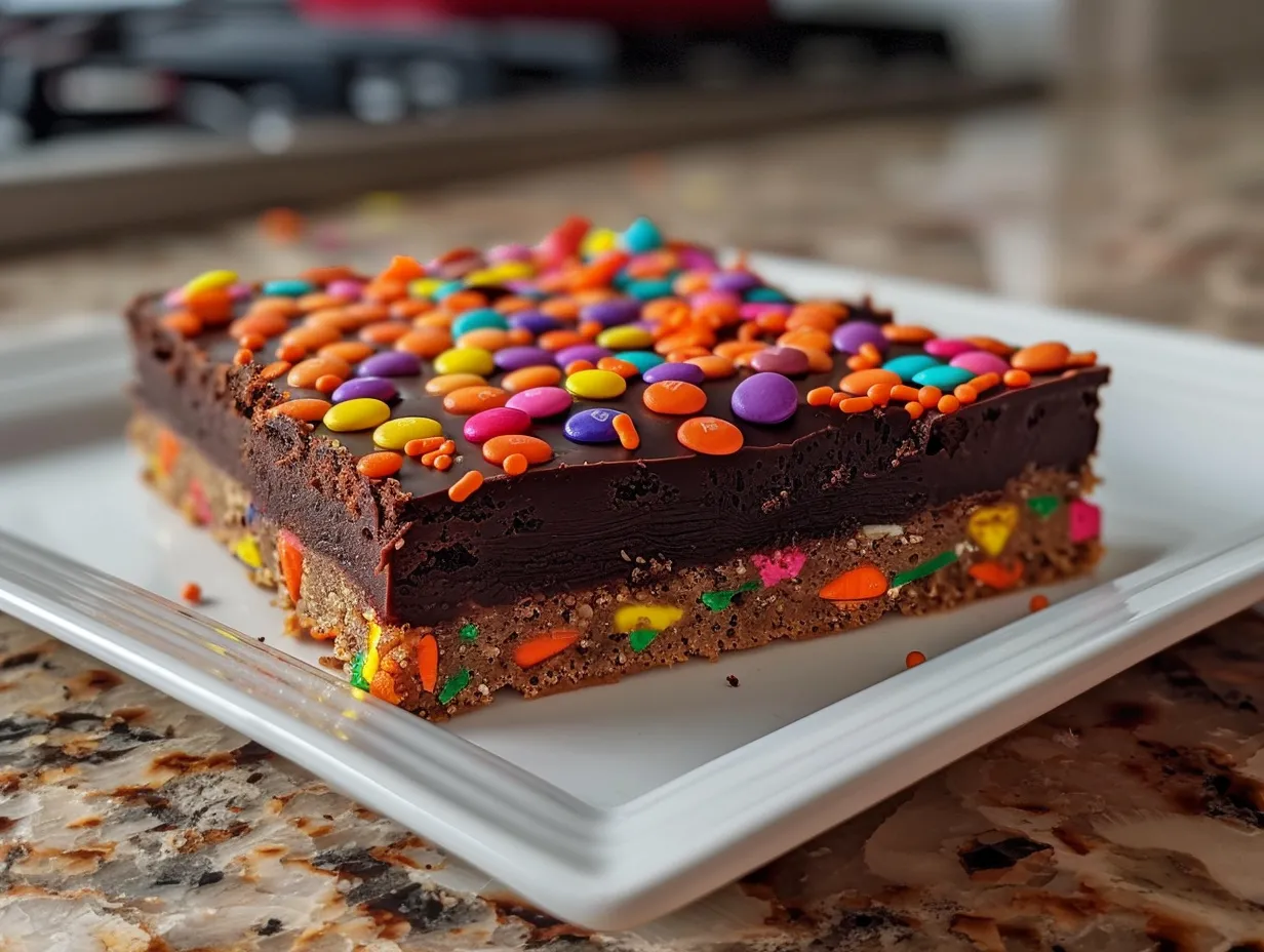 Mouthwatering Close-Up of Halloween Crack