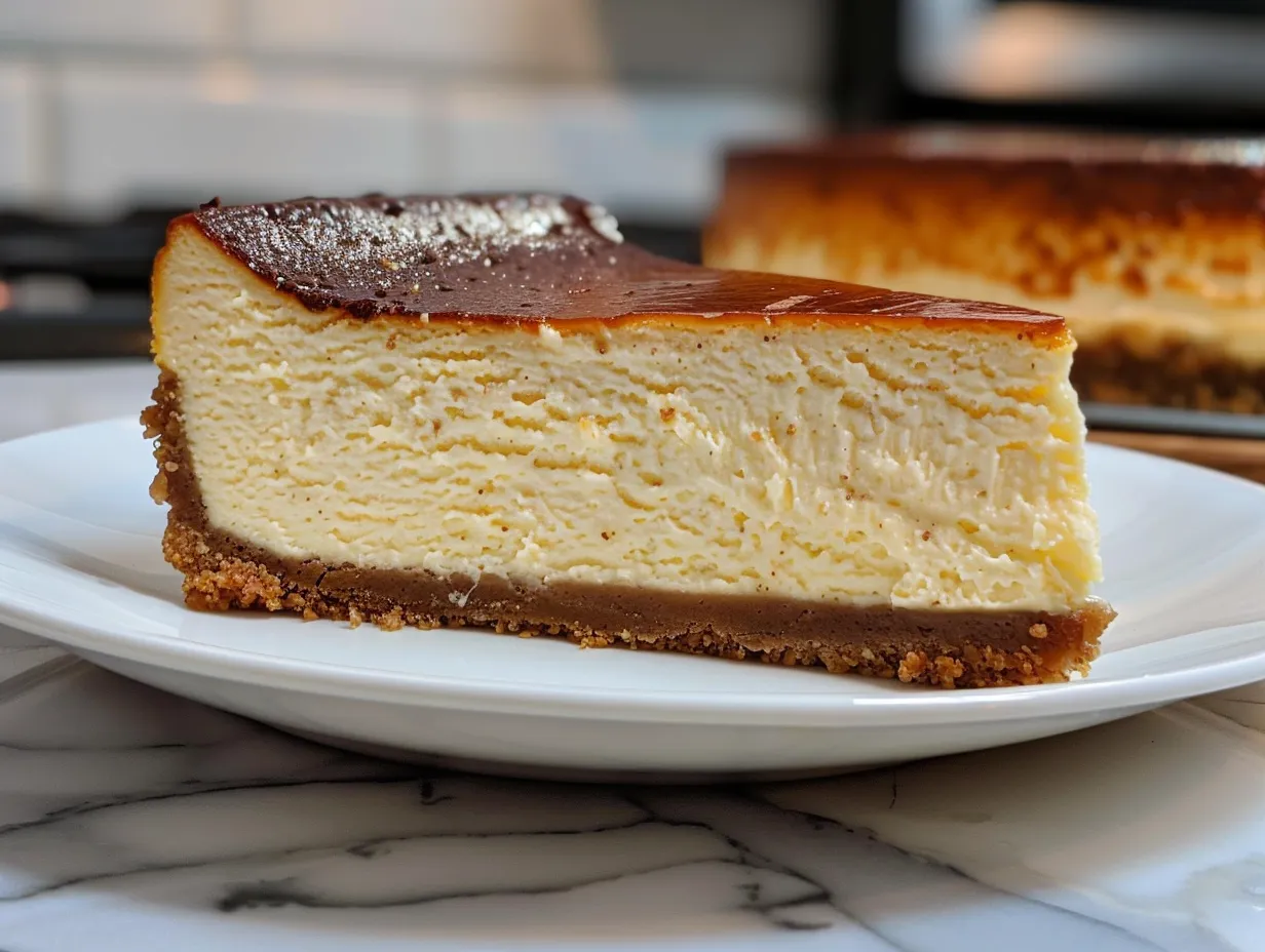 Vanilla Bean Brown Butter Cheesecake Freshly Baked