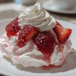 A close up of glistening homemade Strawberry Cool Whip Candy