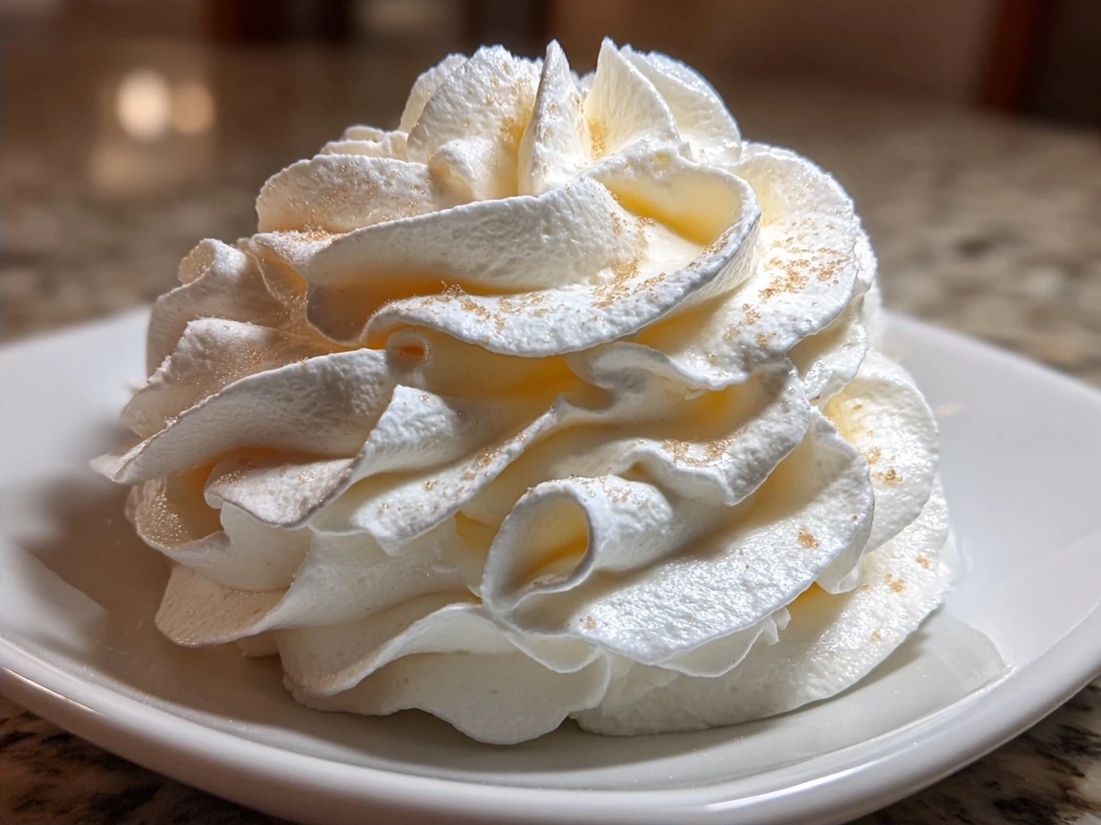 Finished Christmas Cool Whip Candy broken into pieces with Christmas sprinkles on a plate.