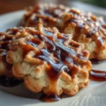 Close-up of beautifully decorated Stained Glass Cookies