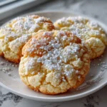 Close-up of soft sugar cookies