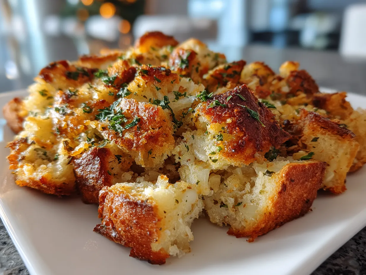 Comforting Crockpot Stuffing