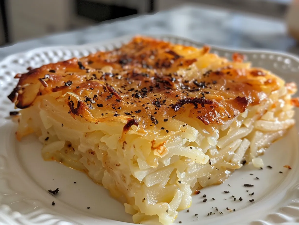 Creamy Copycat Cracker Barrel Hashbrown Casserole