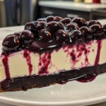 Decadent White Chocolate Blueberry Cheesecake
