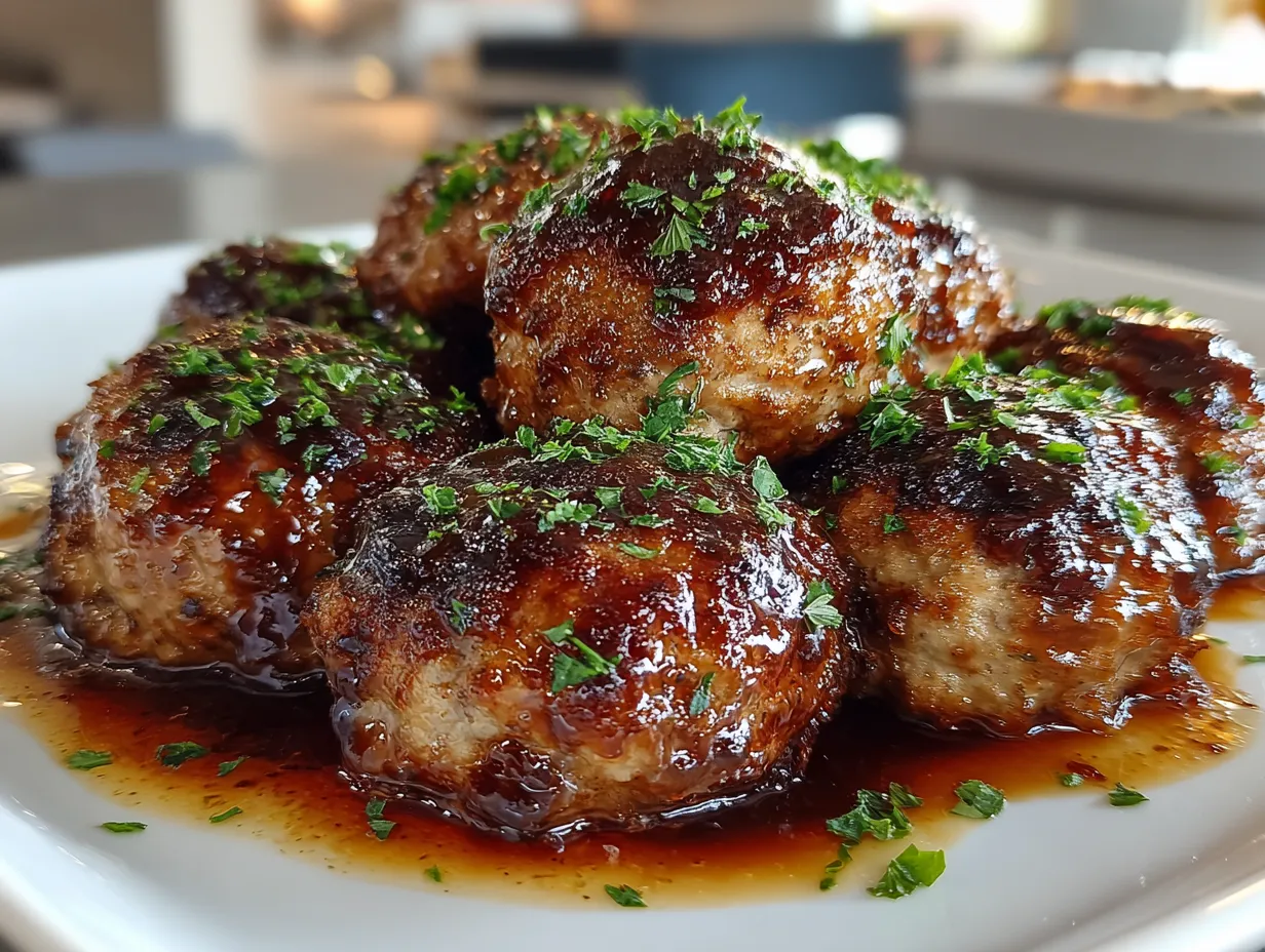 Delicious Cranberry BBQ Crockpot Meatballs