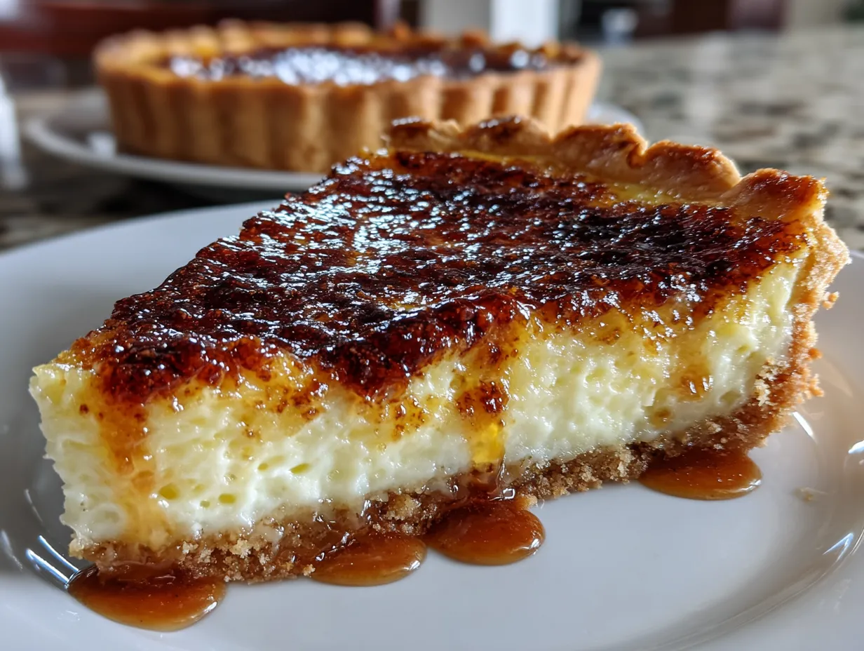 Delicious Creme Brulee Pie