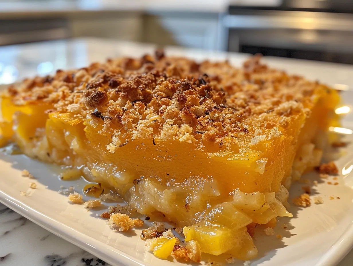 Delicious Homemade Squash Casserole