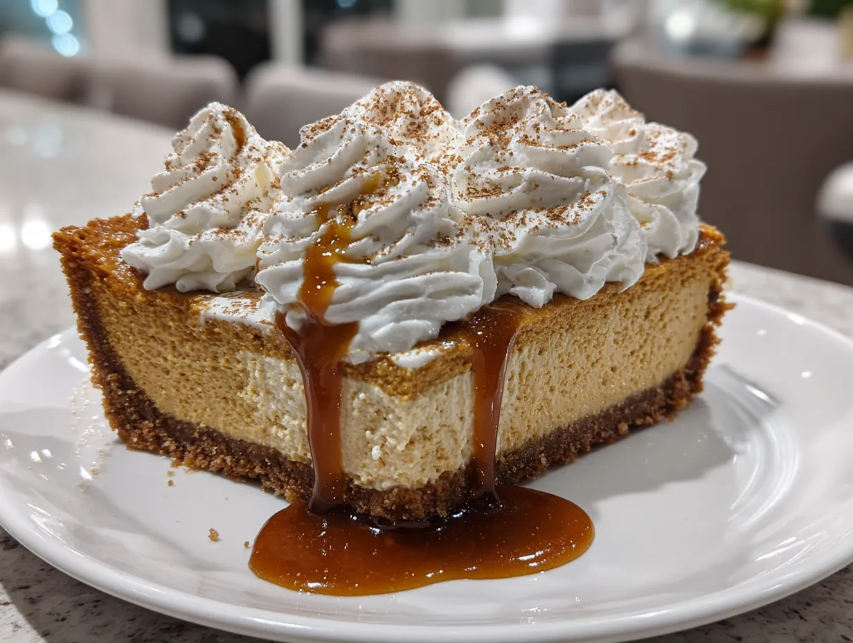 Delicious No-Bake Pumpkin Cheesecake