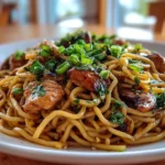 Delicious One-Pan Chicken Lo Mein Ready to Serve