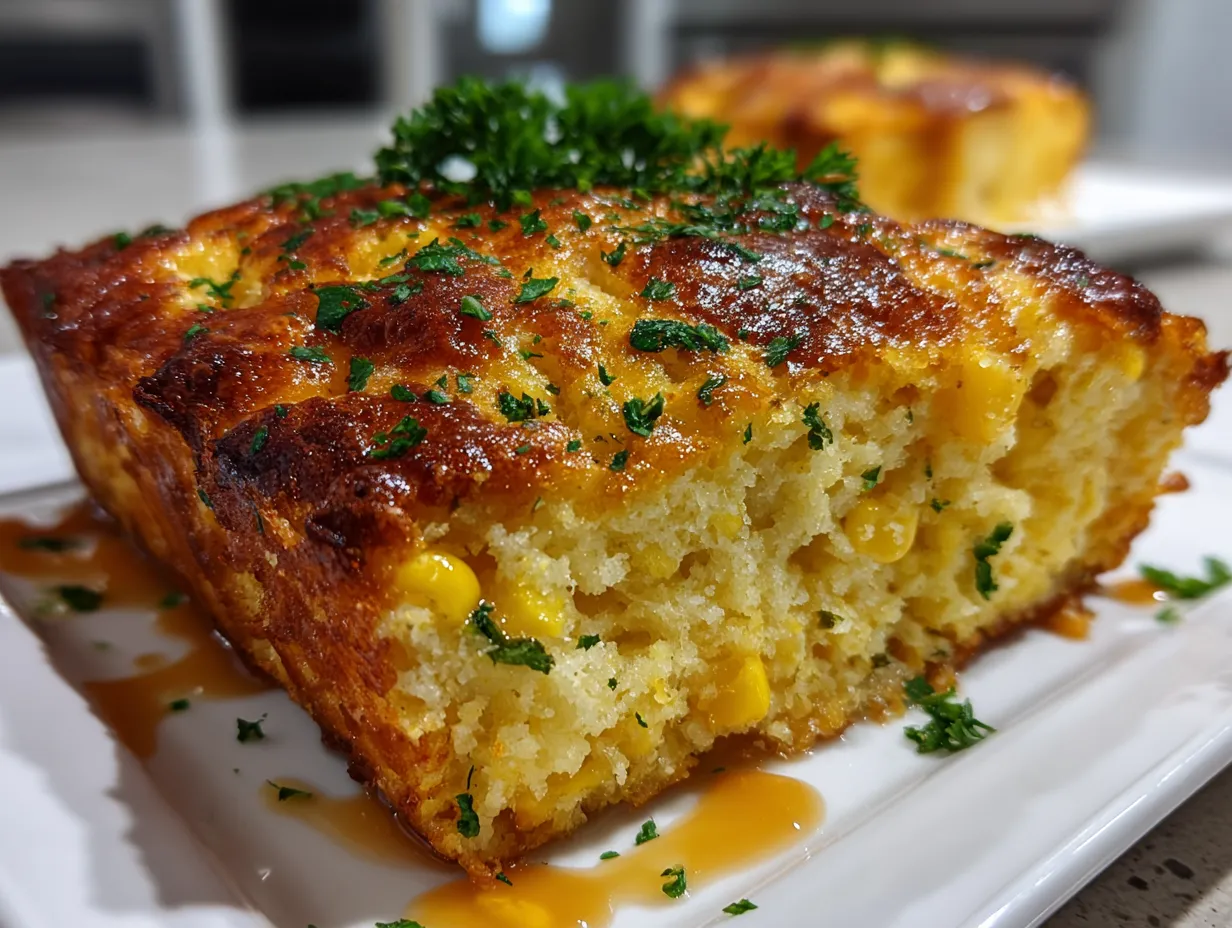 Delicious Sweet Corn Spoonbread Casserole