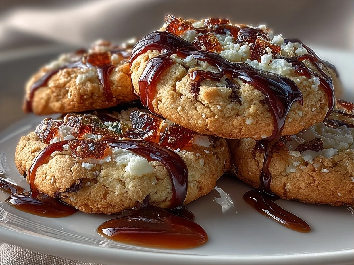 A batch of colorful finished stained glass cookies on a wire rack.