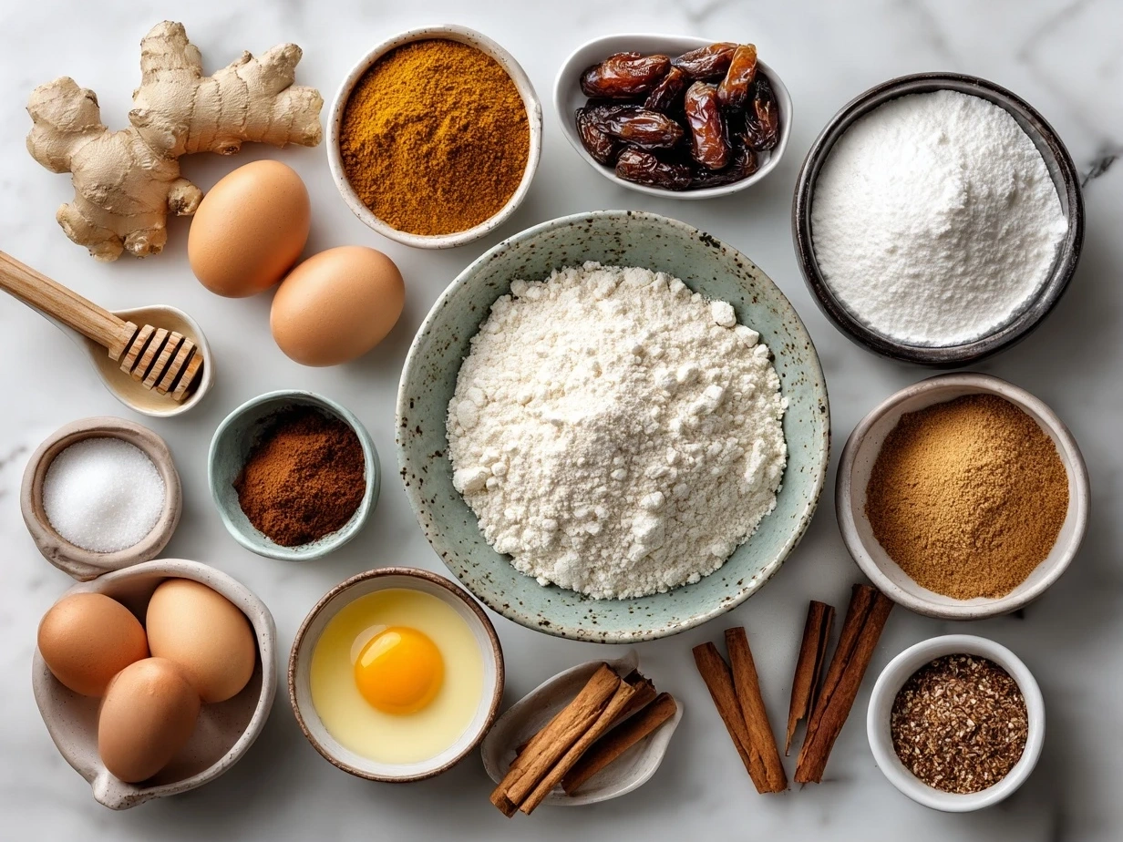 Gingerbread Cake Ingredients