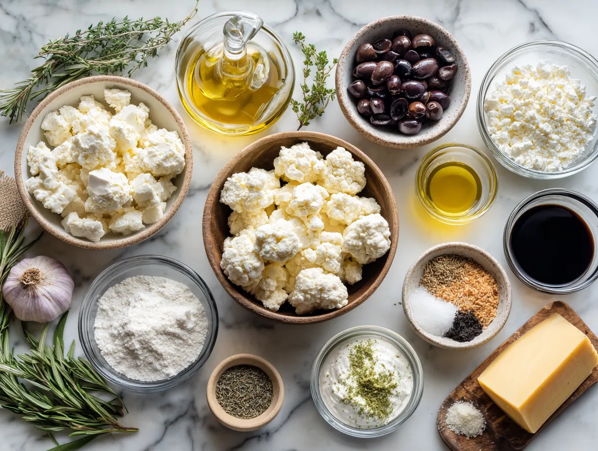 Ingredients for Fried Brie Bites