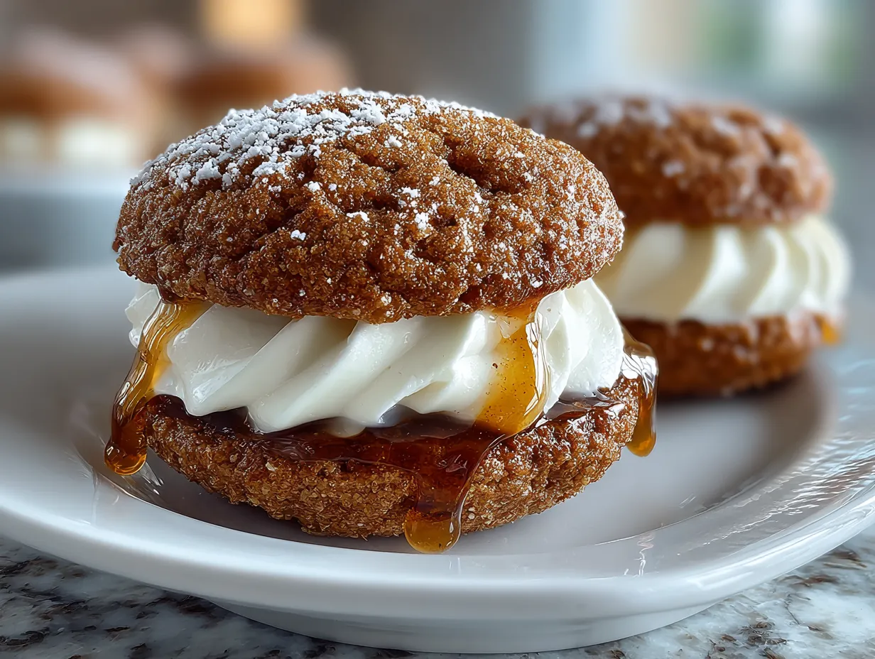 Homemade Apple Cider Whoopie Pies