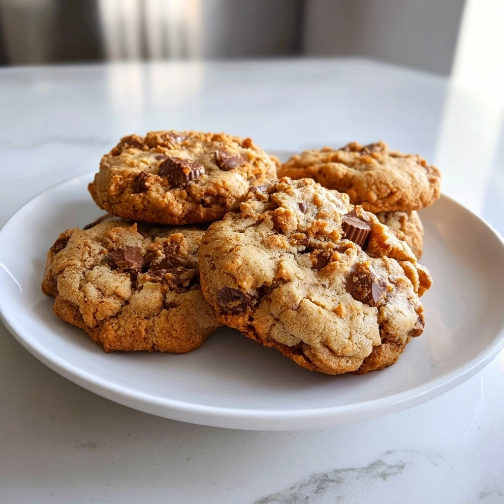 Mouthwatering Reeses Peanut Butter Cup Cookies