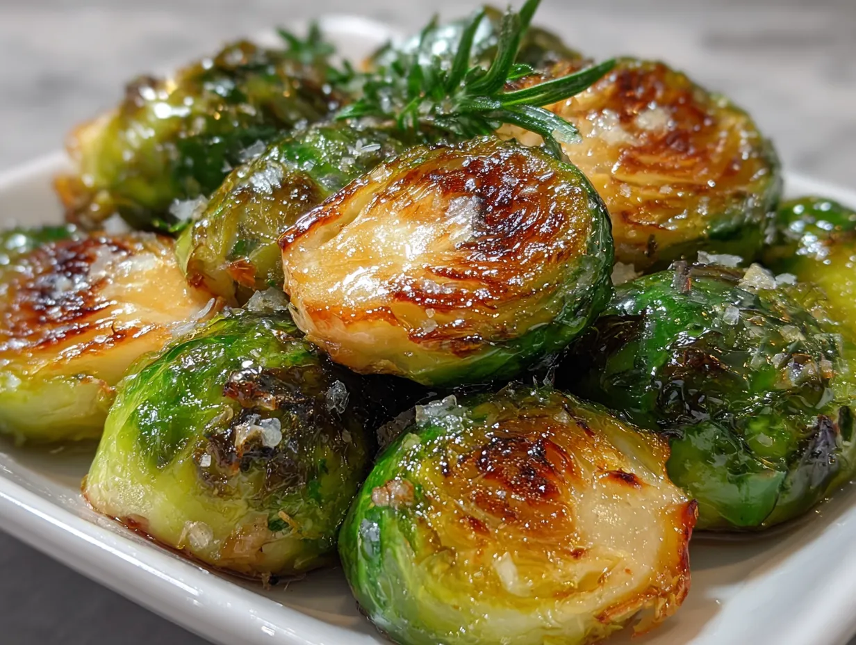 Perfectly Roasted Brussel Sprouts