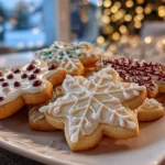 A Batch of Festive Christmas Lights Cookies