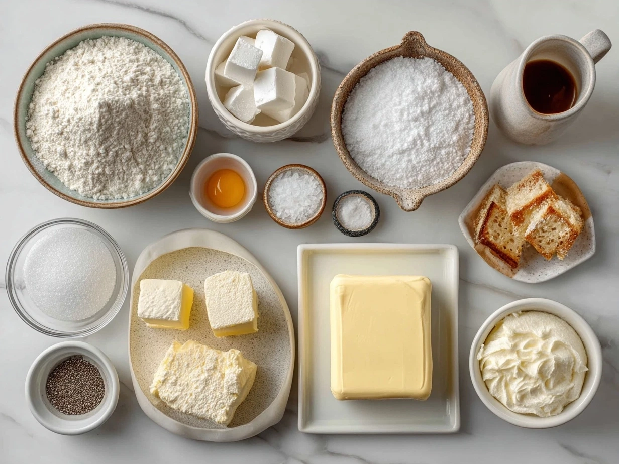 Ingredients for homemade air fryer fries on a wooden surface