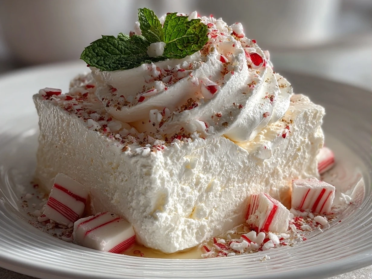 Close-up of Peppermint Cool Whip Candy