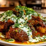 Delicious One-Pot Lamb Kalya with Yogurt and Cream