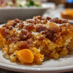 Delicious Southern Maple Sweet Potato Casserole