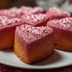 Delicious Valentines Mini Heart Cakes