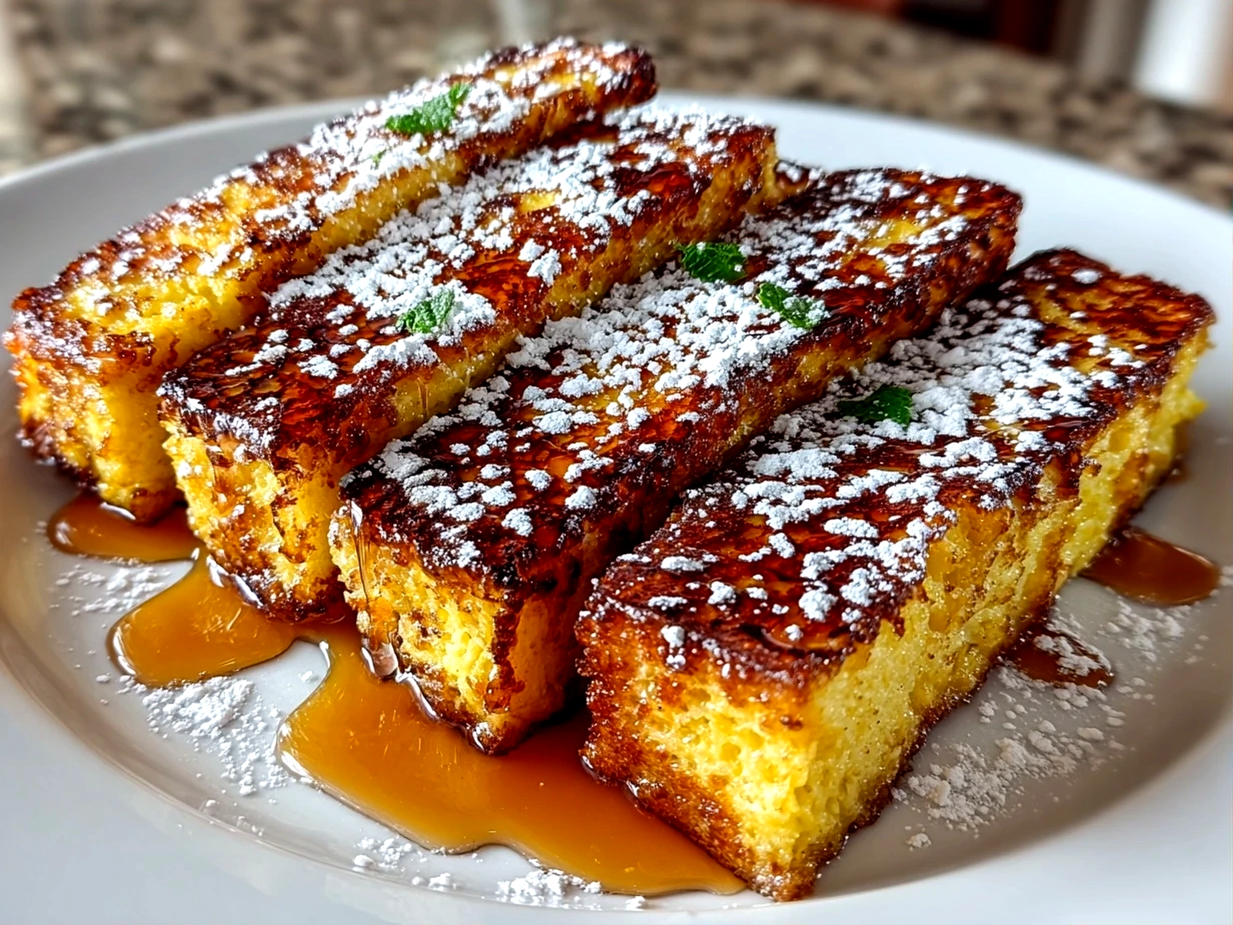 homemade French toast sticks