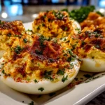 Homemade Thanksgiving Deviled Eggs