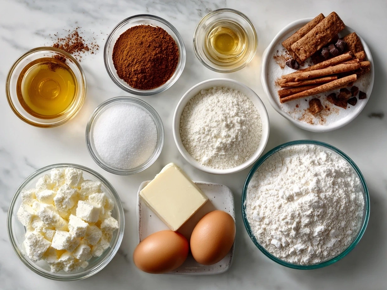 Ingredients for easy cool whip cookies: cake mix, cool whip, and an egg