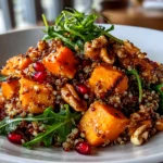 Freshly prepared Apple Sweet Potato Quinoa Salad