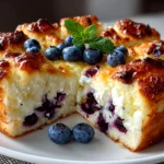 Homemade Cottage Cheese Blueberry Cloud Bread