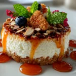 Homemade Cottage Cheese Peanut Butter Mousse in Soft Daylight