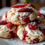 homemade Strawberry Cheesecake Cookies